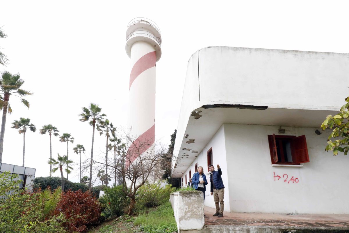 Comienzan las obras del Faro de Marbella para dotarlo de un aula del mar y amplios jardines - TGM2183 El Faro de Marbella.