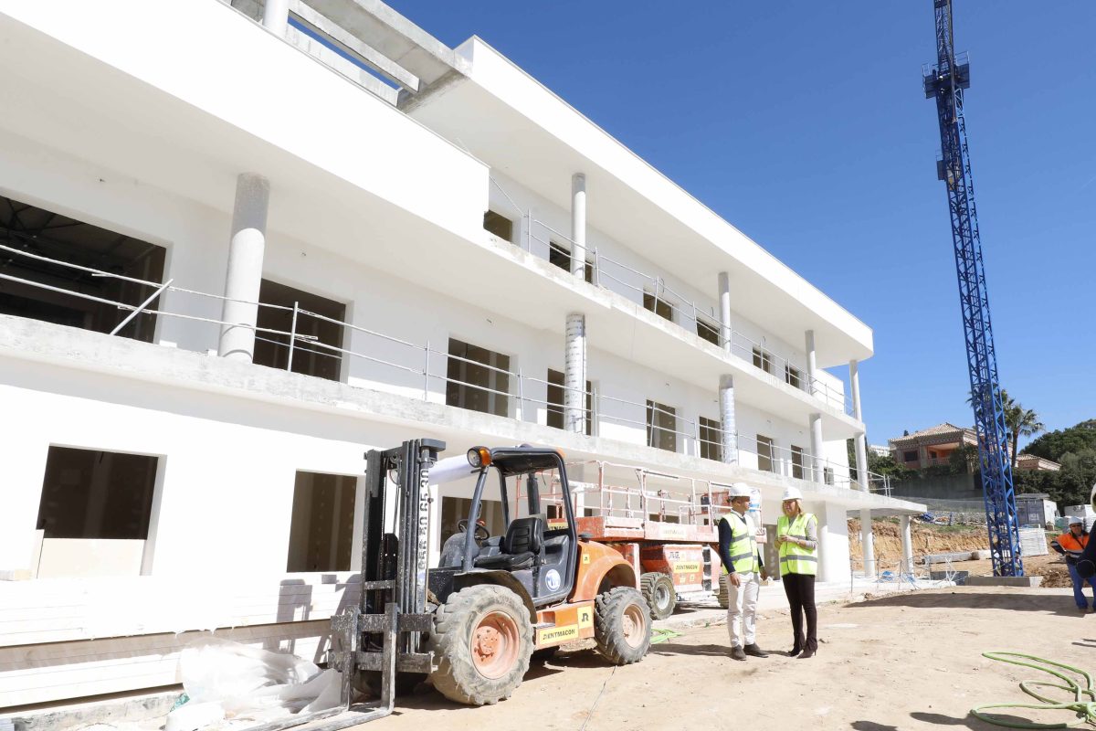 La residencia pública para mayores de Marbella del Trapiche del Padro abrirá sus puertas en 2025 - TGM3859 1 Obras de la residencia de mayores en Trapiche del Prado.