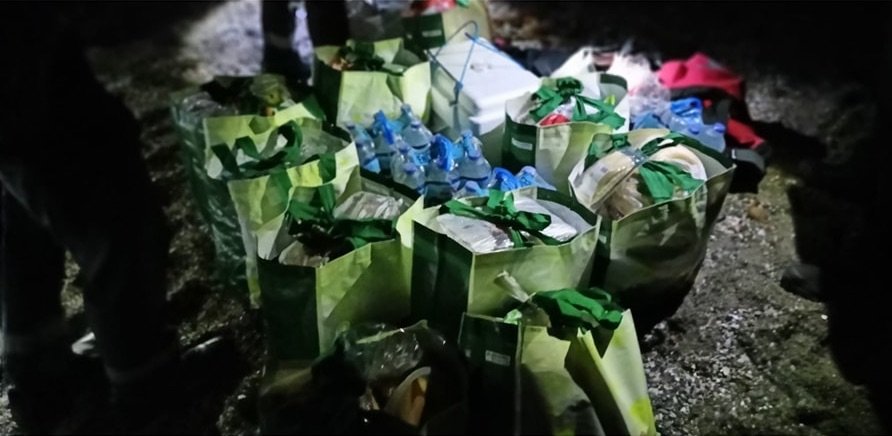 Golpe a la logística del narcotráfico en Manilva - viveres Golpe a la logística del narcotráfico en Manilva - viveres