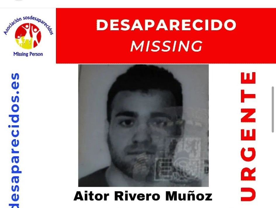 Buscan a Aitor Rivero, desaparecido en Coín el pasado 25 de febrero - Desaparecido Aitor Rivero recorte Buscan a Aitor Rivero, desaparecido en Coín el pasado 25 de febrero - Desaparecido Aitor Rivero recorte