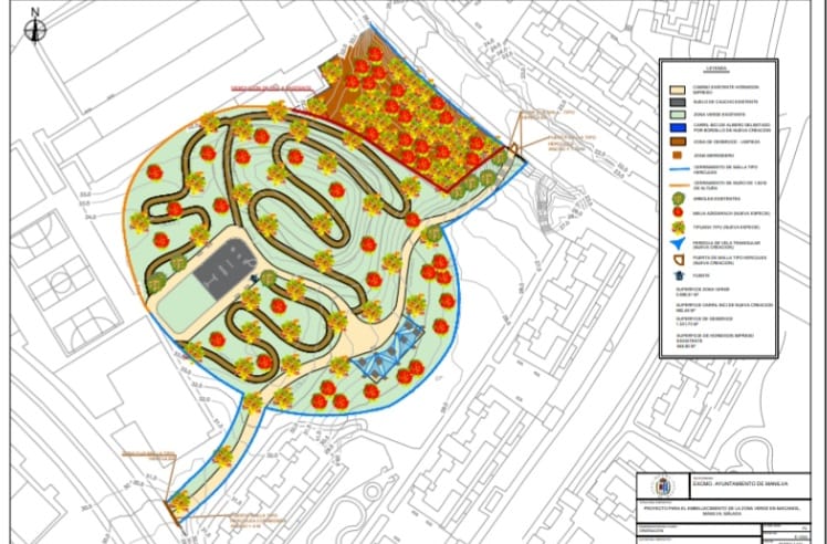 Manilva trabaja en el nuevo diseño del parque de Maicandil con el embellecimiento de la zona - 436497990 808964694600807 6690166258845847288 n Proyecto de Embellecimiento de las zonas vedes de Maicandil.