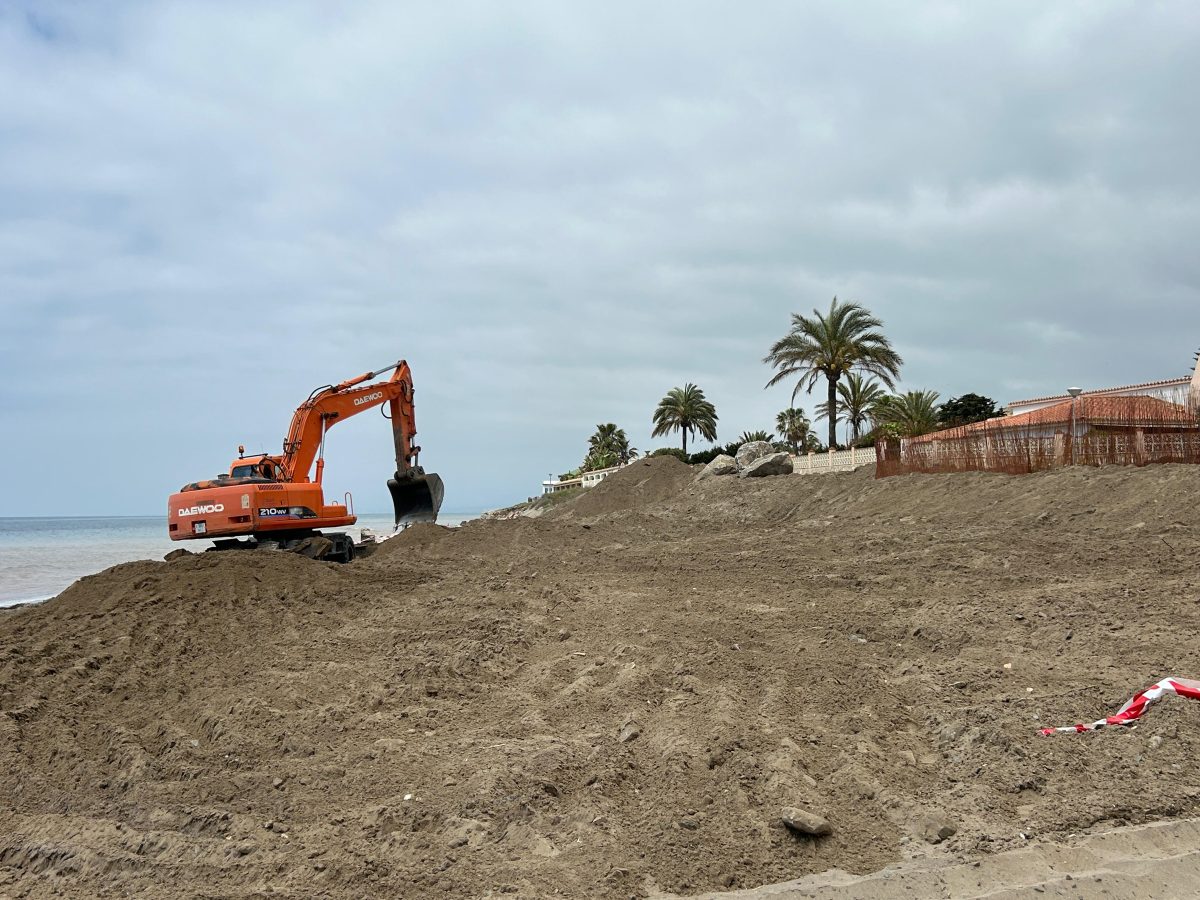 Marbella amplía su litoral: recupera 2.000 metros de playa en la zona de Hacienda de Las Chapas - Imagen de WhatsApp 2024 04 18 a las 13.24.14 c02d251e Zona de Hacienda de Las Chapas. / D.DIMITRESCU