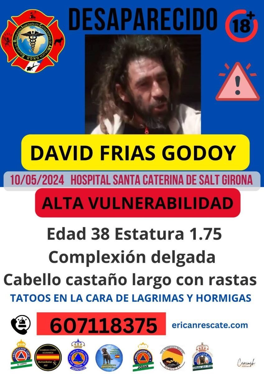 Se busca de nuevo a David Frías: desaparecido desde el pasado 10 de mayo - 435914482 829069172583854 4002597742264614260 n