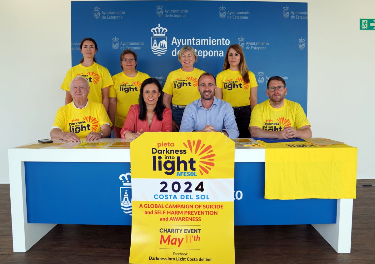 Estepona se une a la lucha contra el suicidio con la marcha ‘Darkness into Light’ - Foto Caminata contra el Suicidio Caminata contra el Suicidio, Estepona.