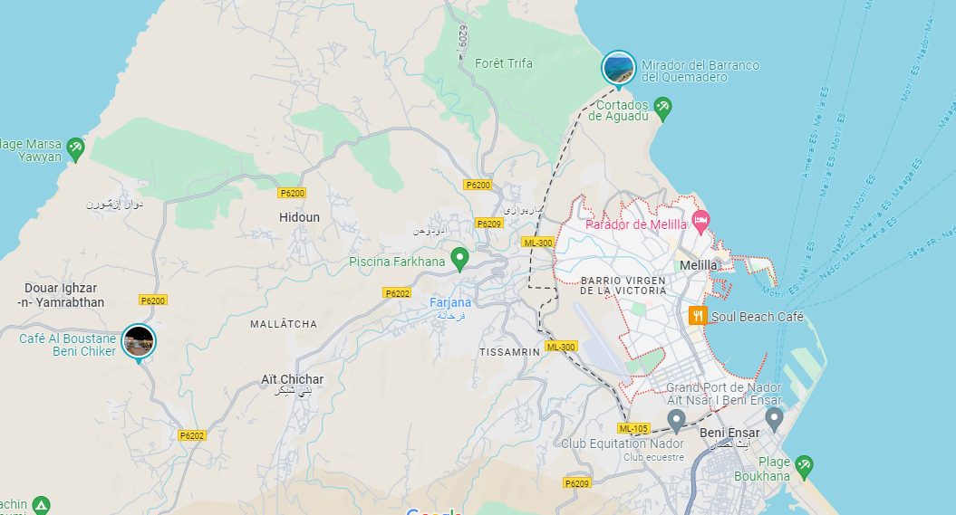 Un terremoto de magnitud 4,2 al sur de Alborán sacude varios municipios de Málaga - melilla Melilla.