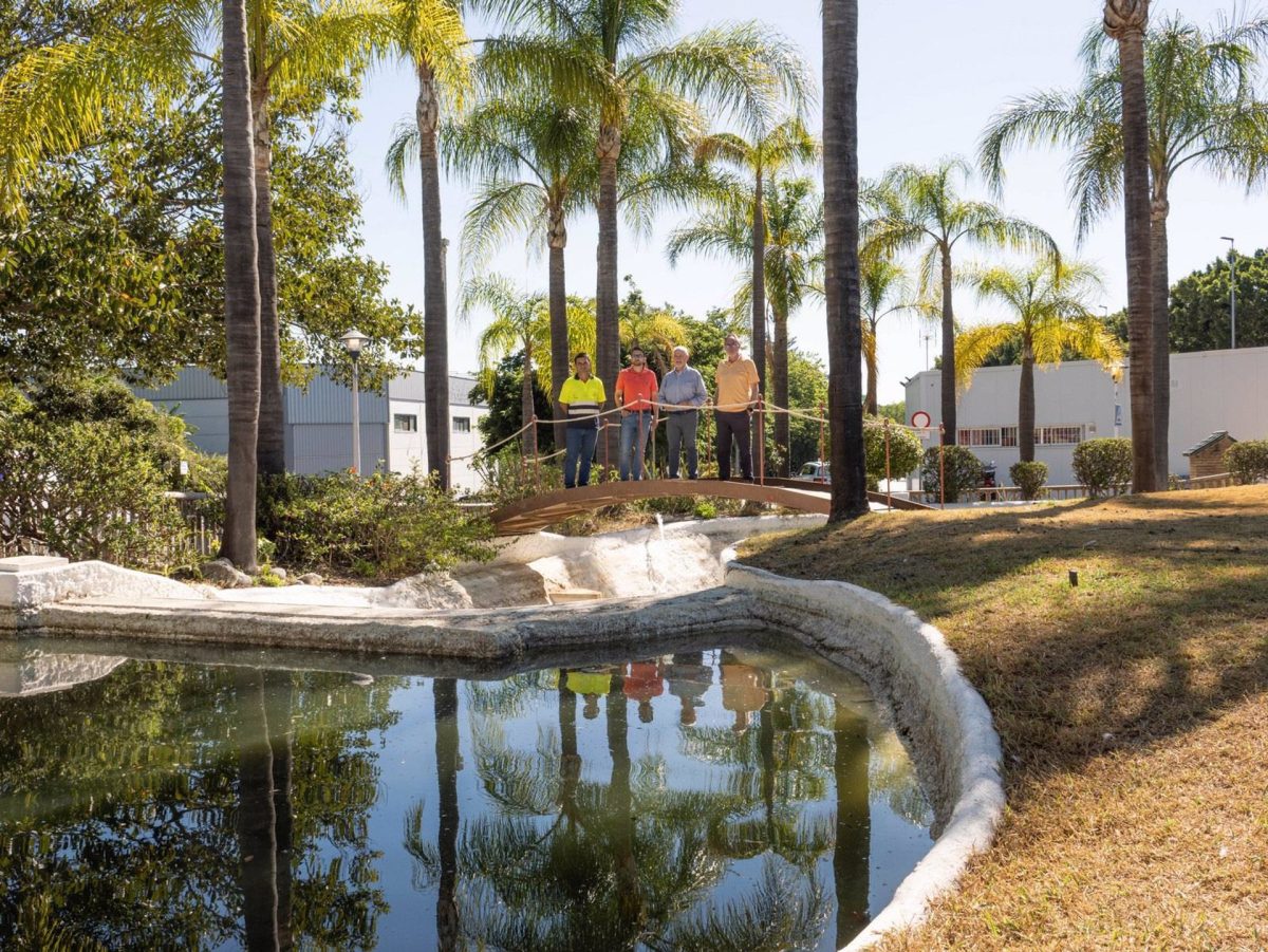 Estepona mantiene el agua de dos estanques para preservar la fauna existente en sus parques - Estanque Estepona Estepona mantiene el agua de dos estanques para preservar la fauna existente en sus parques - Estanque Estepona