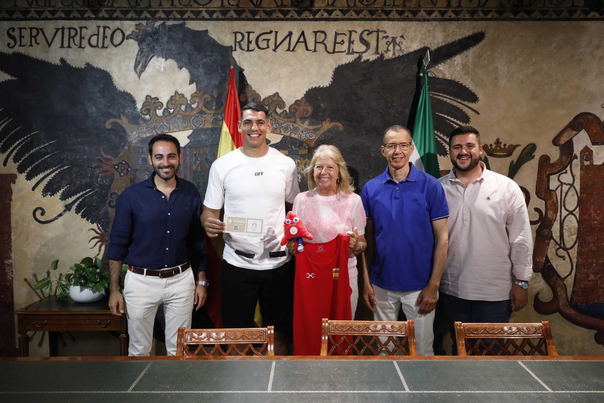 Marbella recibe a su nueva promesa olímpica, el boxeador Ayoub Ghadfa - TGM1820 Ayoud Ghadfa