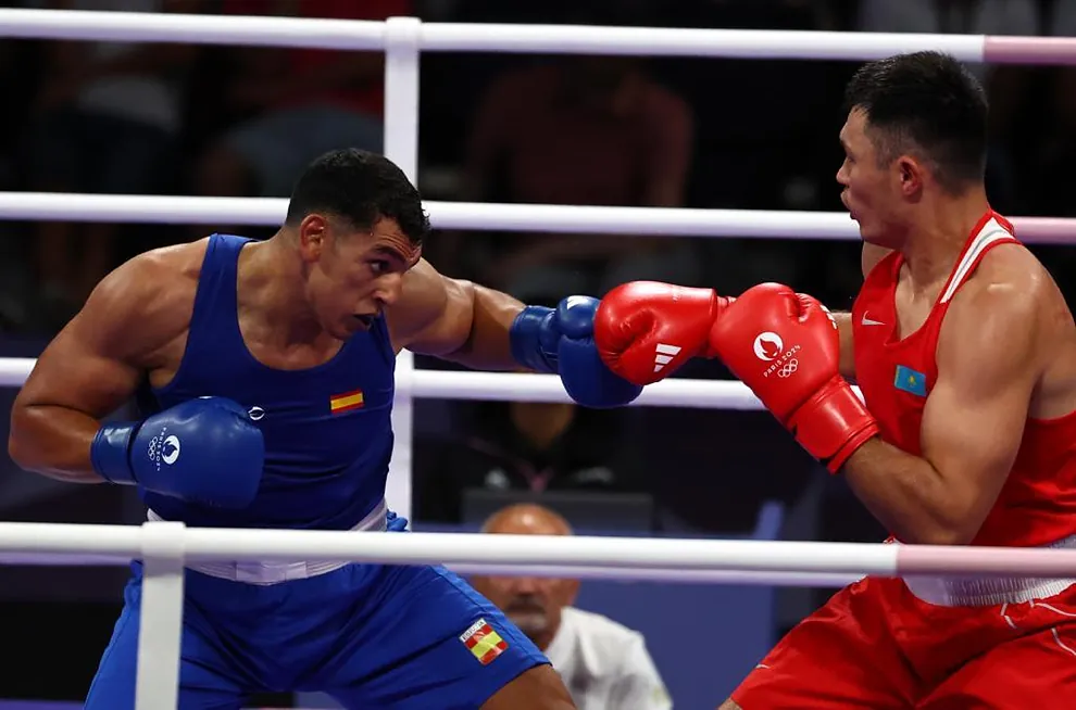 El boxeador marbellí Ayoub Ghadfa sorprende en su primer combate y elimina al medallista de Bronce de Tokio - 17222843753647 El boxeador marbellí Ayoub Ghadfa./ EFE