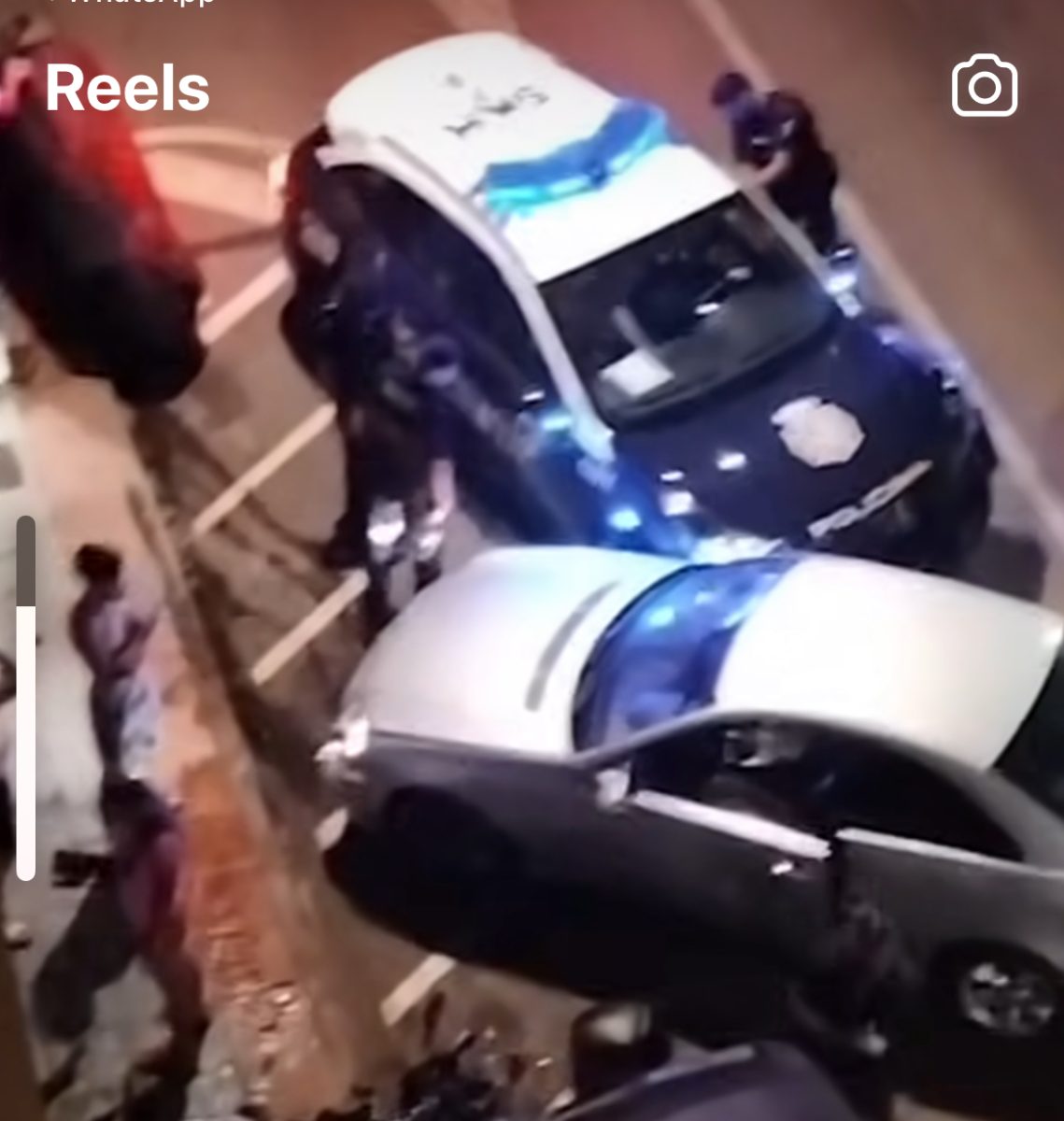 Se da a la fuga de un control y embiste un coche policial en Marbella - IMG 3653 Se da a la fuga de un control y embiste un coche policial en Marbella - IMG 3653