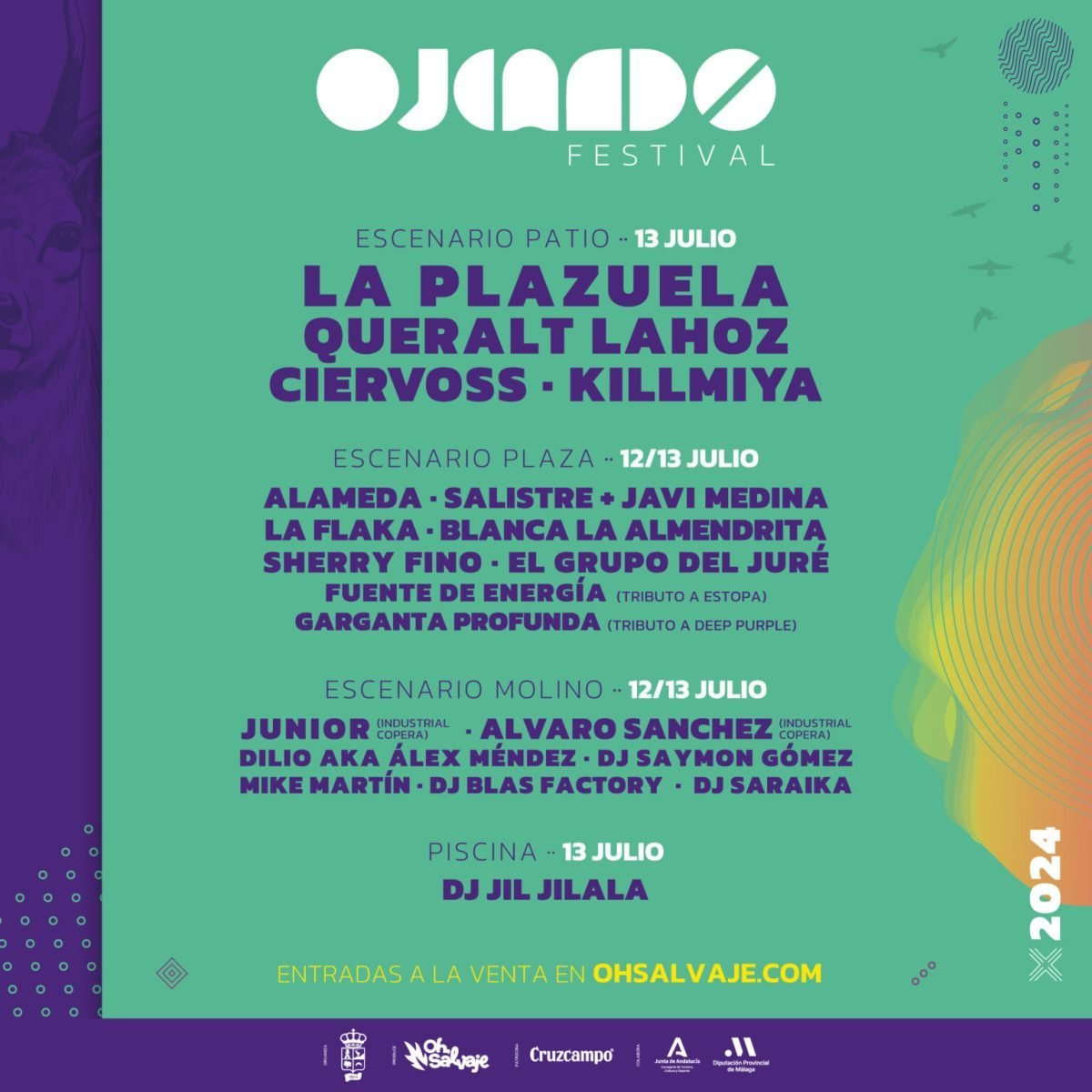 Salistre y La Plazuela entre los confirmados para una nueva edición de Ojeando Festival - carte ojeando Salistre y La Plazuela entre los confirmados para una nueva edición de Ojeando Festival - carte ojeando