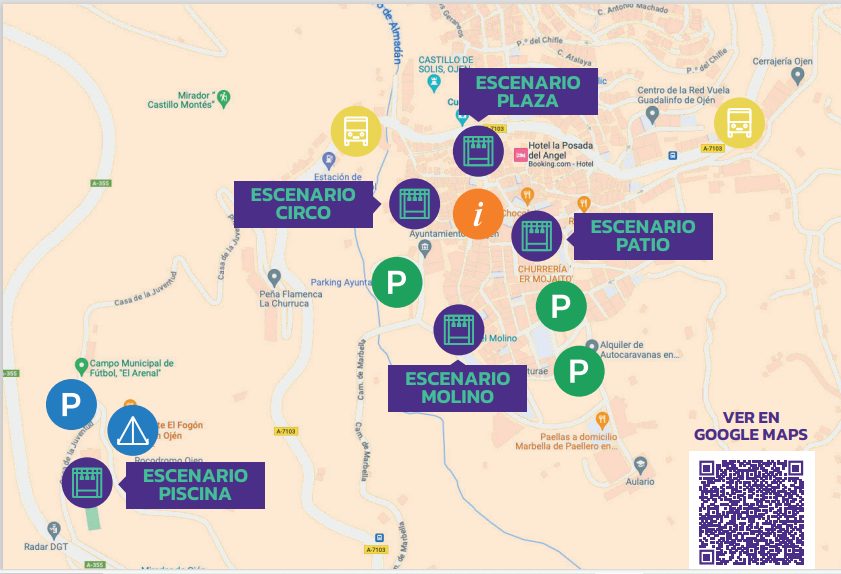 Salistre y La Plazuela entre los confirmados para una nueva edición de Ojeando Festival - mapa ojeando Salistre y La Plazuela entre los confirmados para una nueva edición de Ojeando Festival - mapa ojeando