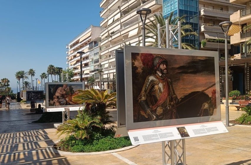 'El Padro en las Calles' en la avenida del Mar (Marbella)