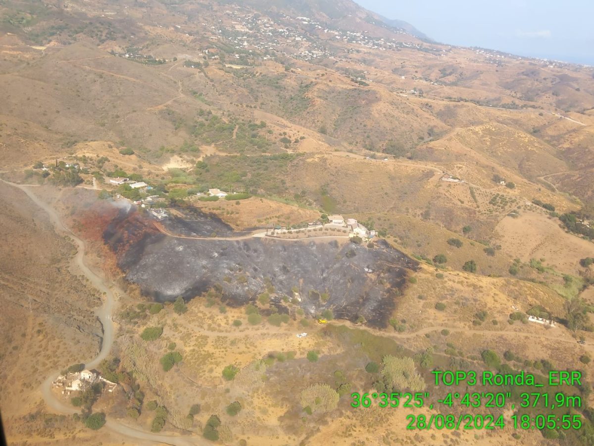 Estabilizado el incendio declarado en la zona de la Atalaya de Mijas - GWFPDFmXUAMOGmC Estabilizado el incendio declarado en la zona de la Atalaya de Mijas - GWFPDFmXUAMOGmC