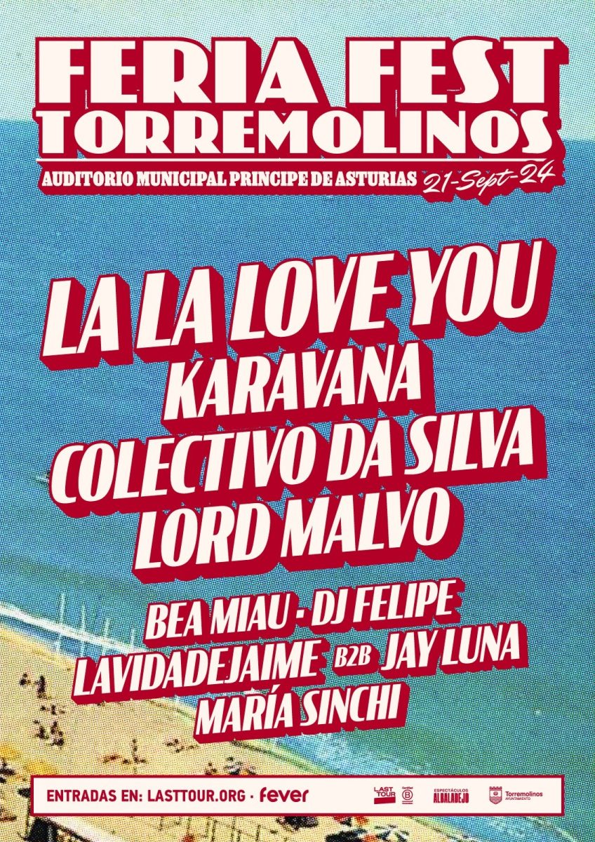 'La La Love You', 'Karavana' y 'Colectivo Da Silva' encabezan el cartel del primer Feria Fest en Torremolinos - Imagen de WhatsApp 2024 08 28 a las 11.40.06 9b3d65e5 'La La Love You', 'Karavana' y 'Colectivo Da Silva' encabezan el cartel del primer Feria Fest en Torremolinos - Imagen de WhatsApp 2024 08 28 a las 11.40.06 9b3d65e5