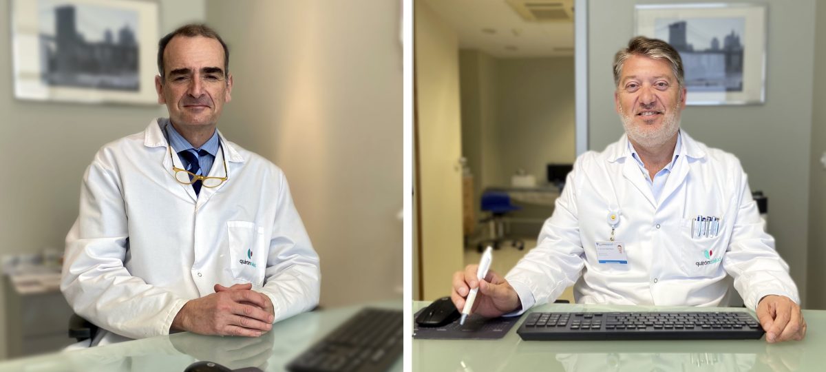 Los doctores Carlos O´Connor y Juan Carlos Casado