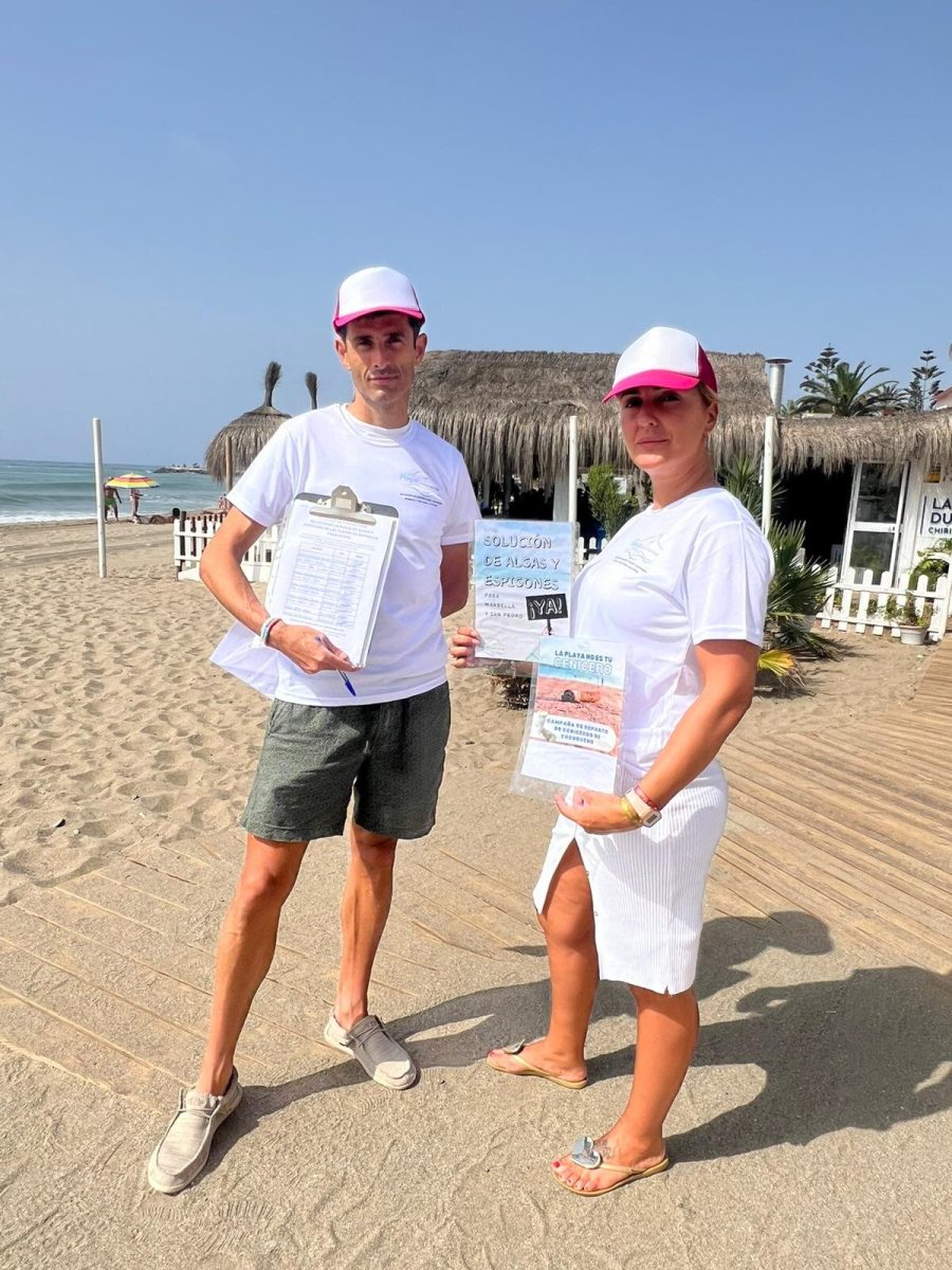 La asociación de empresarios de Marbella y San Pedro plantea una concentración en Madrid por los espigones - recogida firmas 2 La asociación de empresarios de Marbella y San Pedro plantea una concentración en Madrid por los espigones - recogida firmas 2