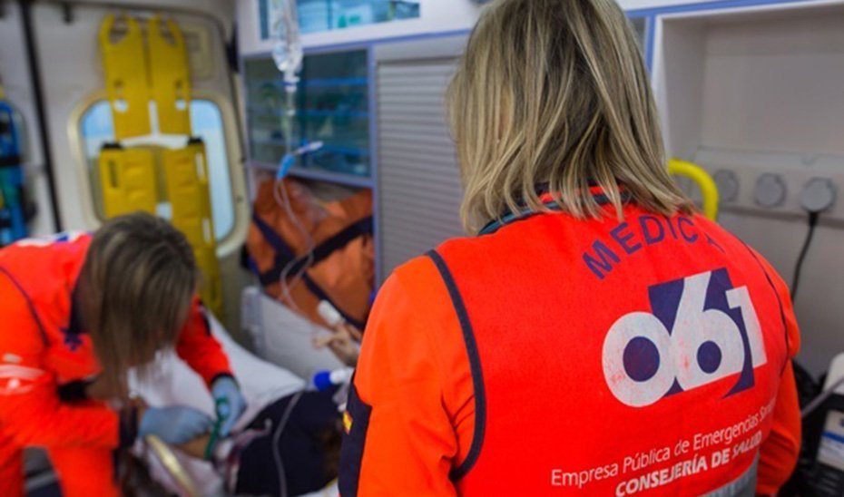 Herido un trabajador en Fuengirola al cortarse en un pie con una radial - 1669882494722Medico 061 Herido un trabajador en Fuengirola al cortarse en un pie con una radial - 1669882494722Medico 061