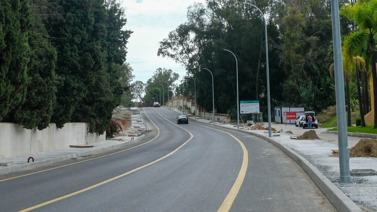 Las obras de la carretera de Istán entran en la fase final - Carretera de Istan Vista General 24 10 24 09 Carretera de Istán Vista General