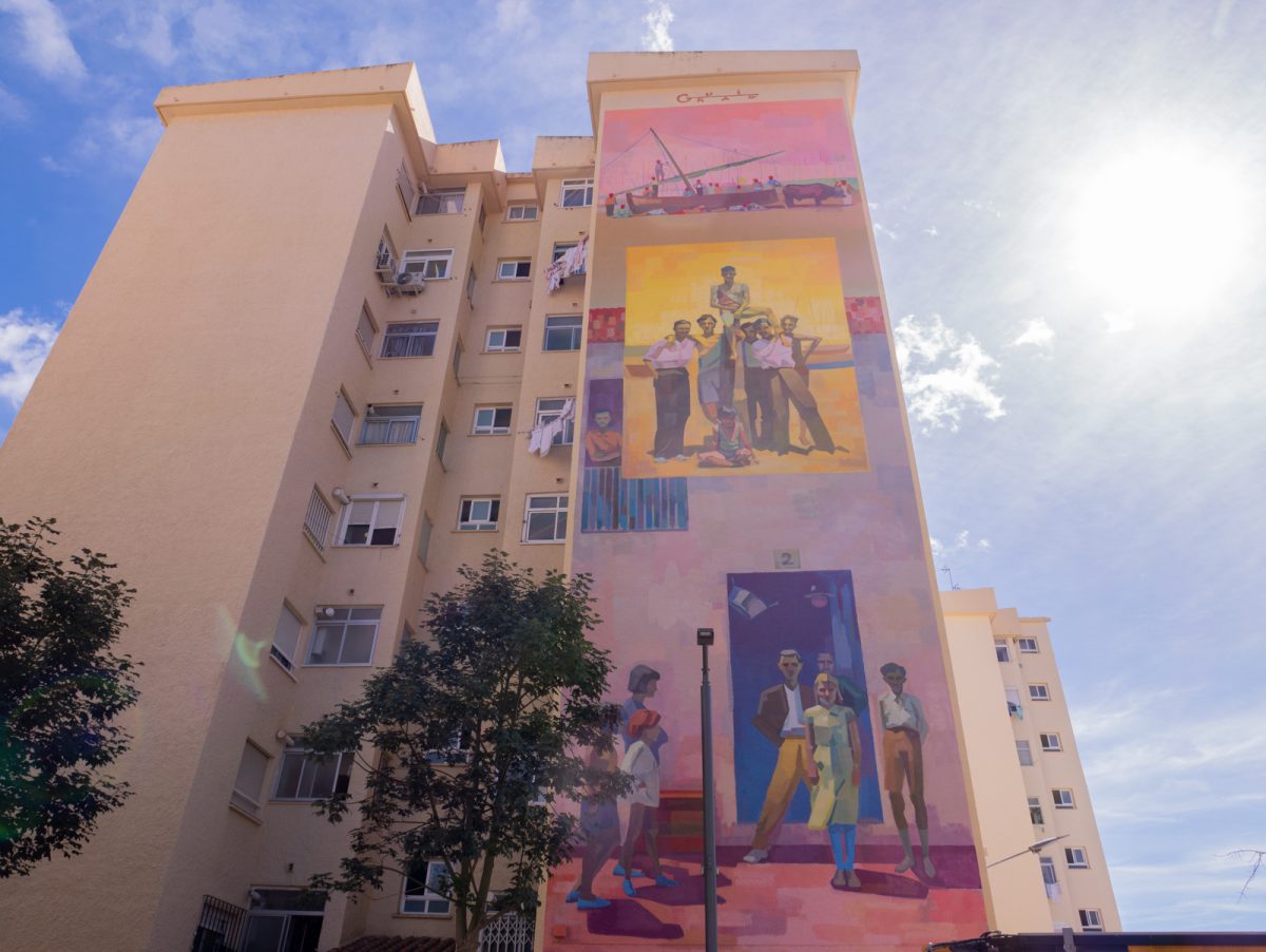 'El vínculo que nos une', la obra ganadora del Concurso de Murales de Estepona por el artista Ignacio Basave - Segundo premio 'El vínculo que nos une', la obra ganadora del Concurso de Murales de Estepona por el artista Ignacio Basave - Segundo premio