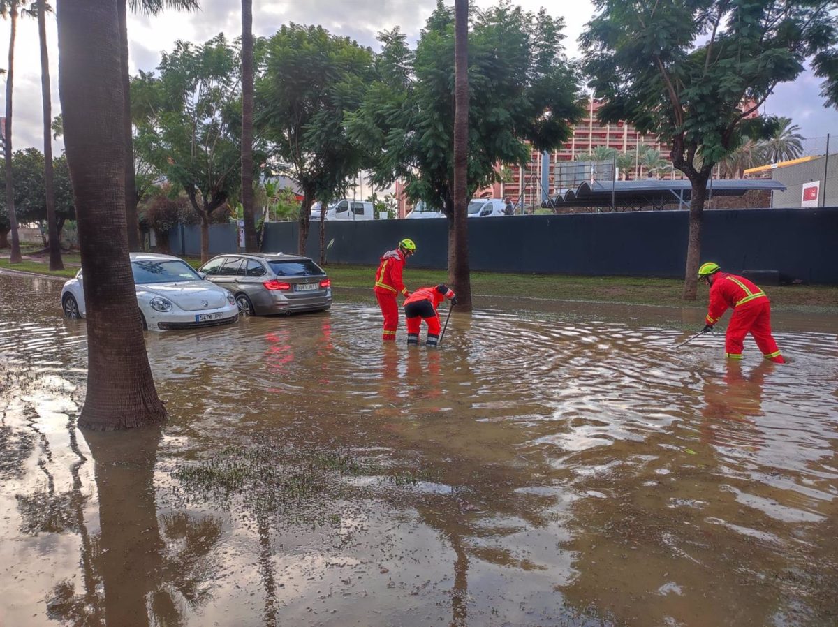 Un jabalí ahogado atora un colector e inunda varias viviendas en Mijas - benalmadena inundaciones Imagen de archivo de Inundaciones en la Costa del Sol.