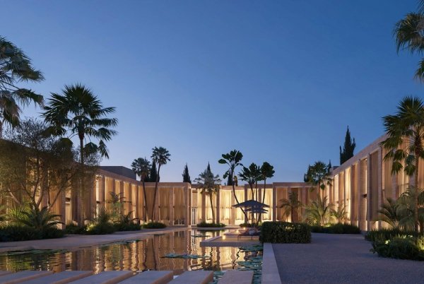 Lanserhof invierte 100 millones en un lujoso resort de salud en Casares - complejo salud casares Recreación del futuro centro médico Lanserhof en Finca Cortesín.