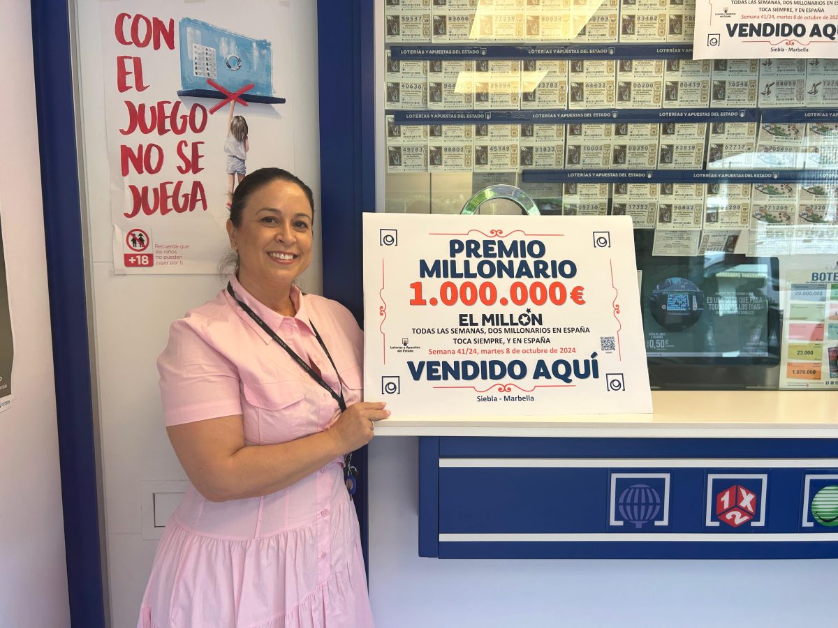El último sorteo del Euromillones premia a Marbella con un millón de euros - d2a04aa6 881e 4e1d 932e 3d1fc63744b4 Administración de la calle Ramón Gómez de la Serna, Marbella