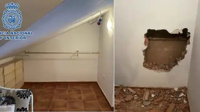 "Te voy a hacer lo mismo que a Sibora": piden 28 años de cárcel para Marco Gaio por el asesinato de Paula en Torremolinos - Pared donde hallaron el cadáver de Sibora Gagani.