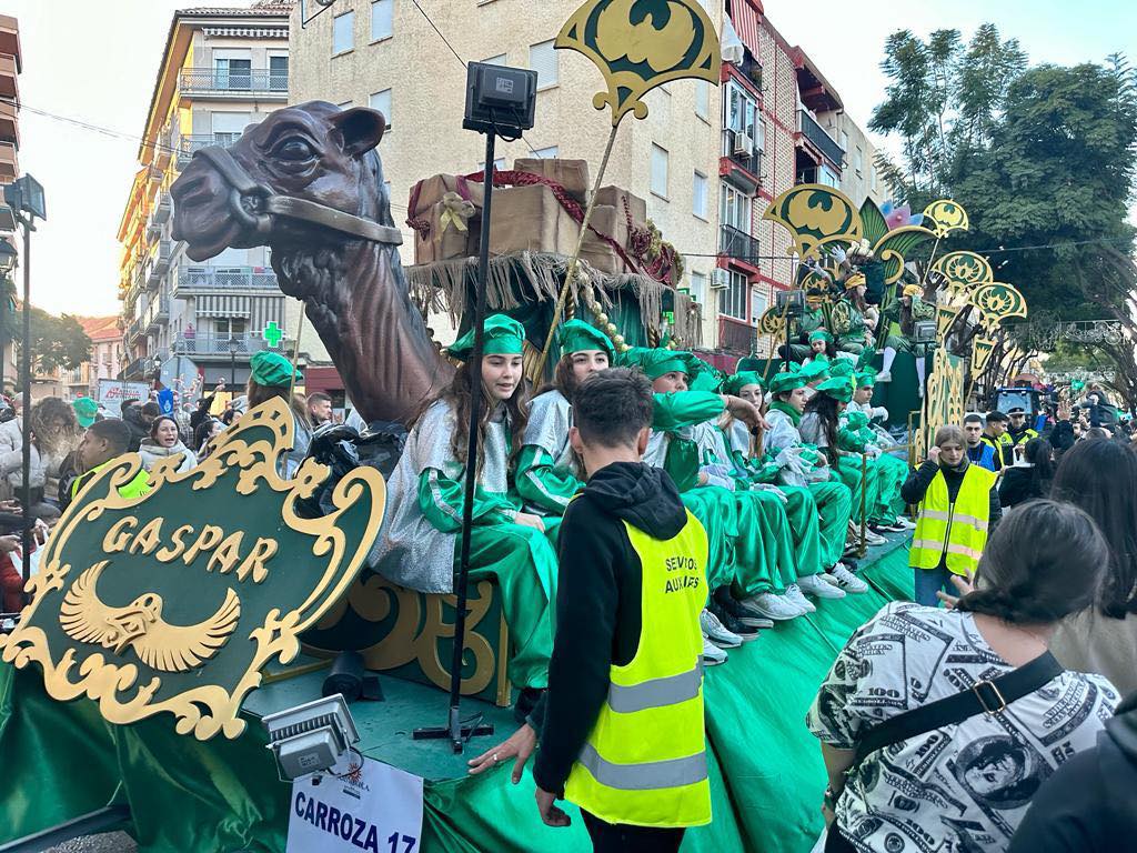 Fuengirola amplía el plazo de inscripción para participar en la Cabalgata de los Reyes Magos - Carroza del Rey Gaspar en la Cabalgata del ano pasado en Fuengirola Carroza del Rey Gaspar en la Cabalgata del año pasado en Fuengirola