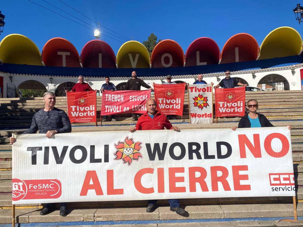 El Ayuntamiento de Benalmádena decide no recurrir la sentencia sobre la modificación del Tívoli - Imagen de WhatsApp 2024 11 26 a las 11.10.04 ca8bc191 Trabajadores del Tivoli./ E. CASTILLEJO