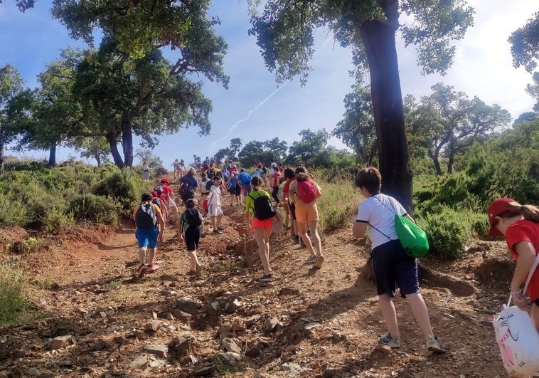Jóvenes de Estepona de entre 7 y 18 años inician el 'Programa de Senderismo 2024-25' - Senderismo Escolar Estepona Jóvenes de Estepona de entre 7 y 18 años inician el ‘Programa de Senderismo 2024-25’
