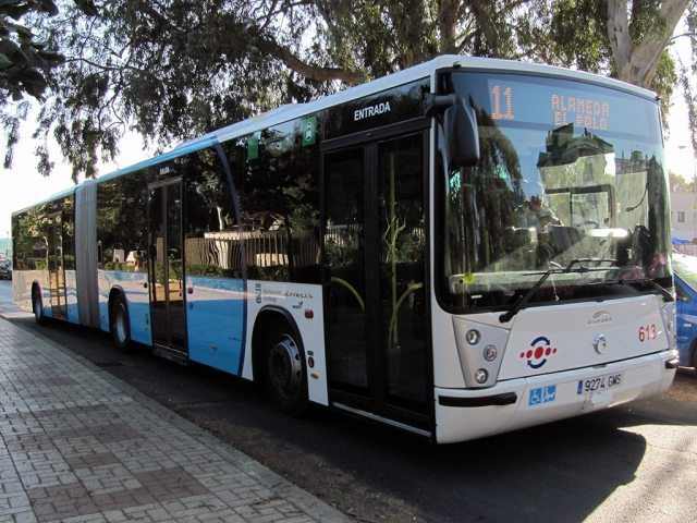 Detenidas dos mujeres por robos en autobuses urbanos de Málaga - moyennes de transports c3a0 malaga Imagen de archivo de un autobús de Málaga.