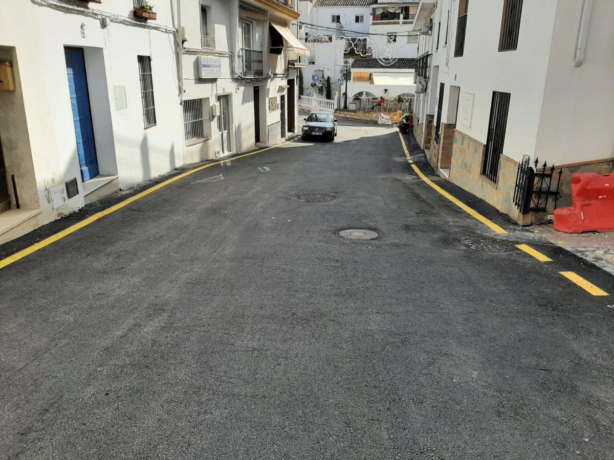 Monda reabre al tráfico la A-7100 tras finalizar las obras de saneamiento integral - 19 DIC 2024 Monda NP A7100 Apertura 1 Obras de saneamiento integral en Monda.