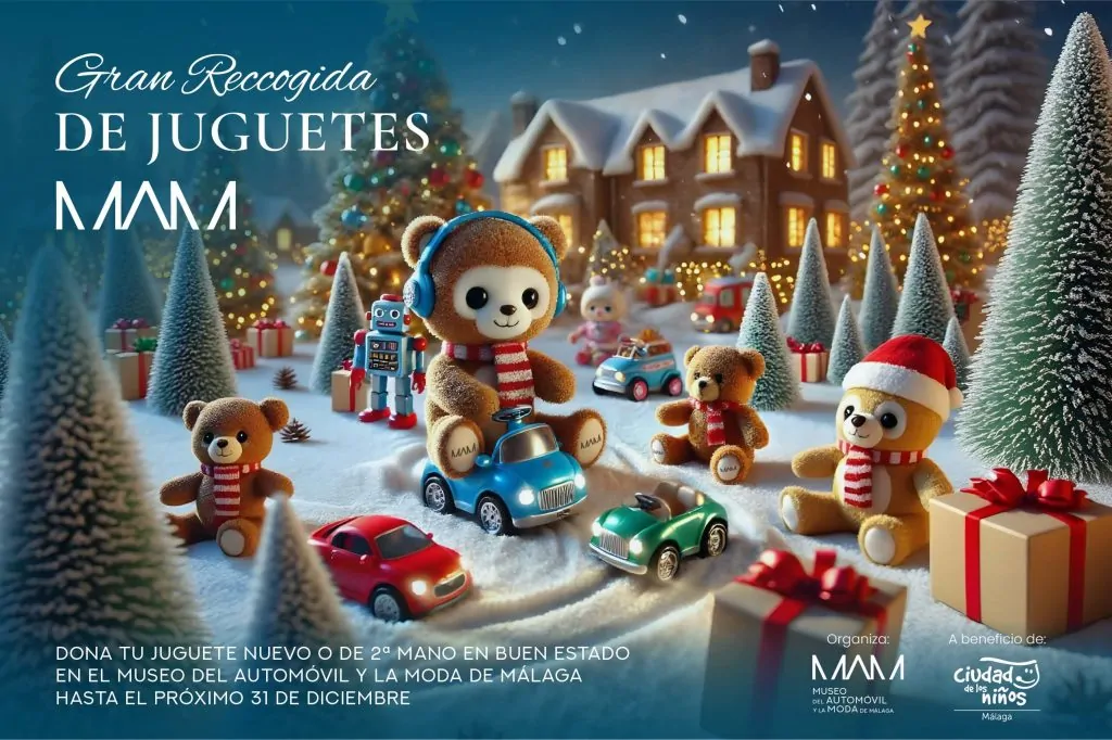 El Museo del Automóvil y la Moda organiza una gran recogida de juguetes en Málaga - FALDON Recogida dde juguetes MAM 1024x682 1 El Museo del Automóvil y la Moda organiza una gran recogida de juguetes en Málaga - FALDON Recogida dde juguetes MAM 1024x682 1