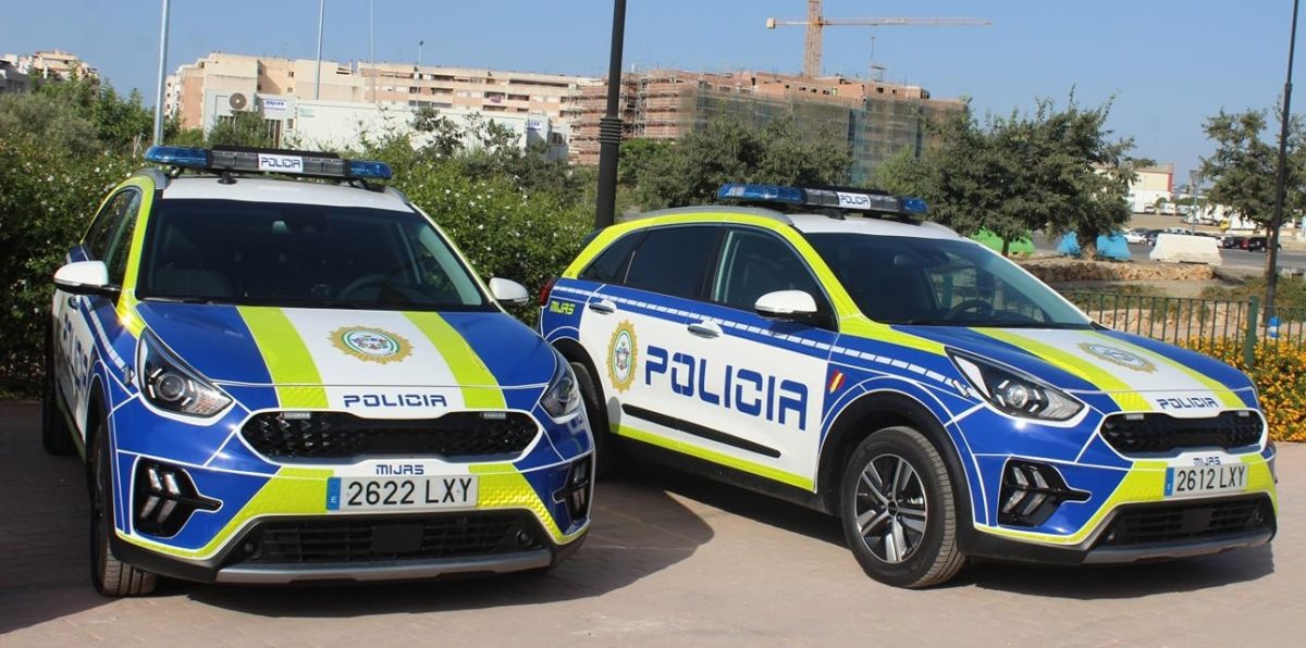 Agreden a una mujer de 80 años en su vivienda de Mijas durante un robo - 311967571 410181864646261 1237720684010654265 n Vehículos de la Policía Local de Mijas.