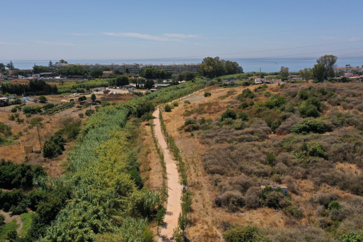 Estepona proyecta una nueva senda fluvial que conectará el río Guadalmina con el corredor litoral - Corredor Arroyo Las Canas Estepona proyecta una nueva senda fluvial que conectará el río Guadalmina con el corredor litoral - Corredor Arroyo Las Canas