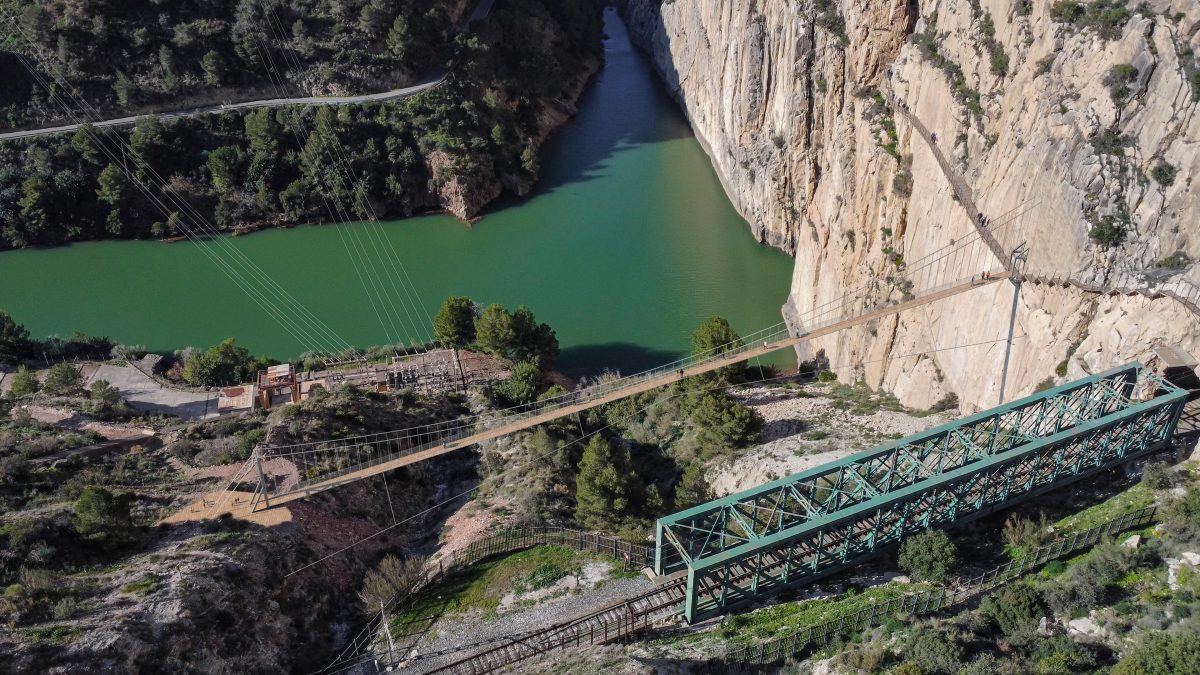 El Caminito del Rey construirá el puente colgante peatonal más grande de España - 7 DEF El Caminito del Rey construirá el puente colgante peatonal más grande de España - 7 DEF