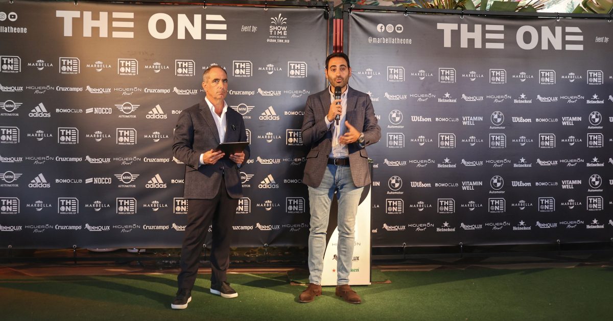 El circuito ‘The One’ de pádel y golf prevé 3.500 participantes y un impacto millonario en Marbella - The One Presentación 'The One' en Marbella