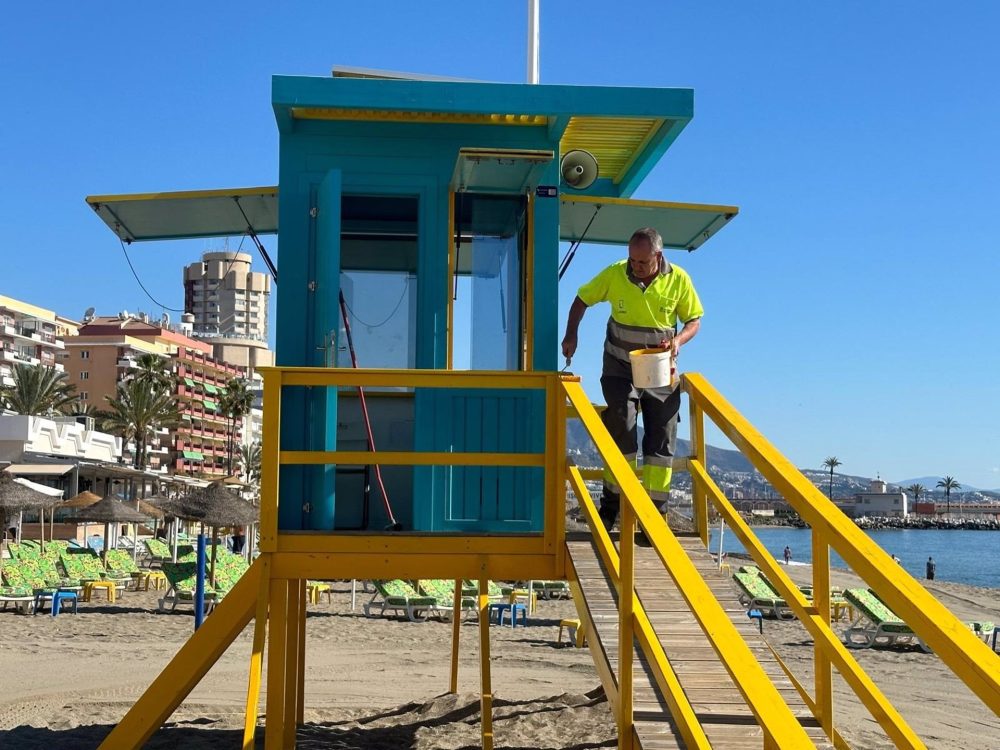 Fuengirola trabaja en la puesta a punto del litoral de cara a la Semana Santa - Playas Fuengirola Fuengirola trabaja en la puesta a punto del litoral de cara a la Semana Santa - Playas Fuengirola
