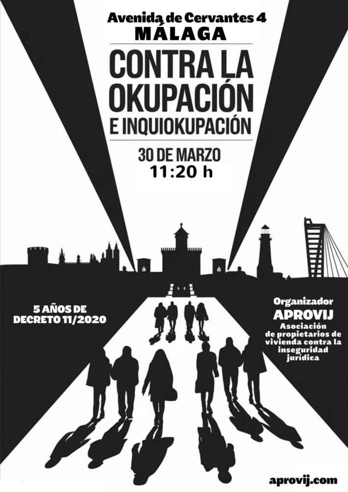 Propietarios de viviendas se movilizan de nuevo en Málaga contra la inseguridad jurídica frente a los okupas - WhatsApp Image 2025 03 26 at 13.28.36 Propietarios de viviendas se movilizan de nuevo en Málaga contra la inseguridad jurídica frente a los okupas - WhatsApp Image 2025 03 26 at 13.28.36