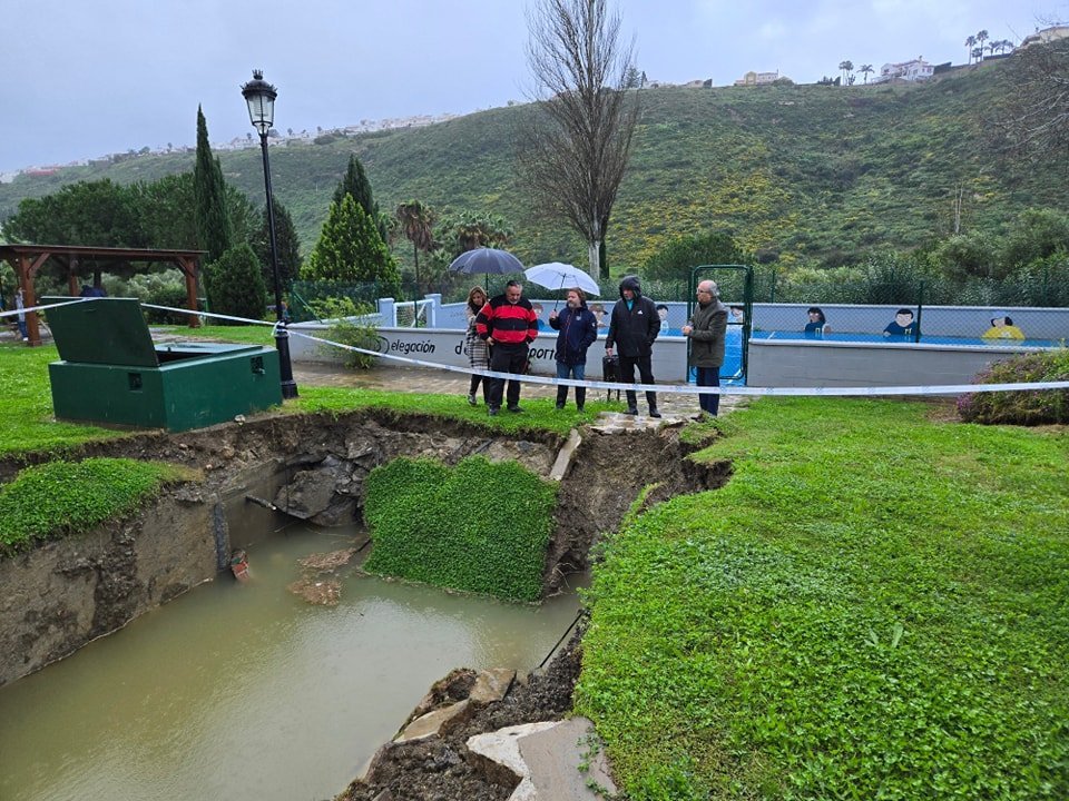 El Parque del Goleto de Manilva sigue cerrado debido a las lluvias - parque goleto manilva El Parque del Goleto de Manilva sigue cerrado debido a las lluvias