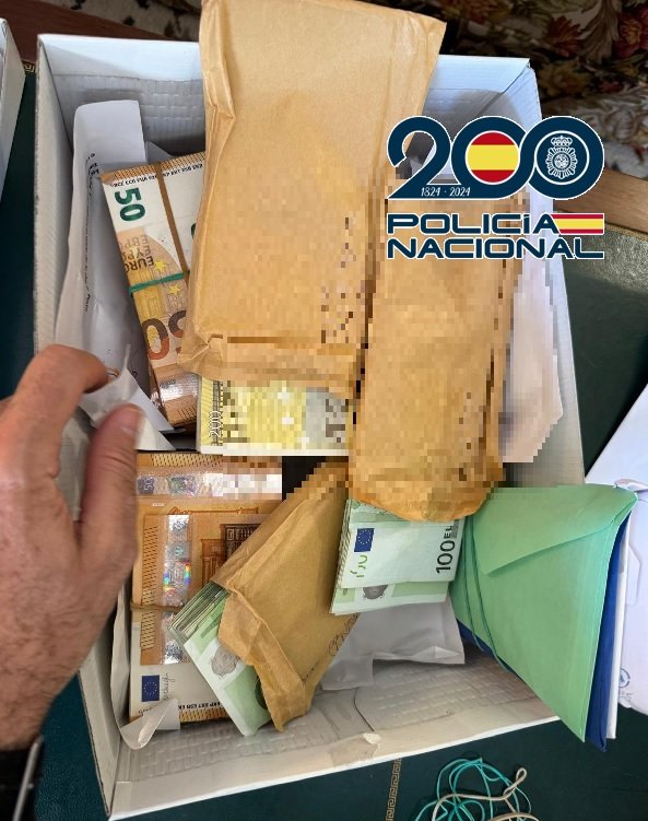 Desmantelada una red criminal que expolió más de 100 millones de euros en Málaga - 20250411 foto dinero intervenido 2 Desmantelada una red criminal que expolió más de 100 millones de euros en Málaga - 20250411 foto dinero intervenido 2