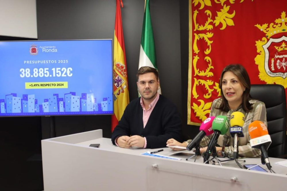 El Ayuntamiento de Ronda cierra 2024 con un superávit de casi 4 millones de euros - 24042025 Cierre presupuesto municipal El Ayuntamiento de Ronda cierra 2024 con un superávit de casi 4 millones de euros - 24042025 Cierre presupuesto municipal