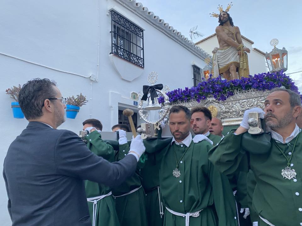 El Santísimo Cristo de la Columna emociona a Mijas este Miércoles Santo - 491409798 1273350034795616 761951529956535494 n El Santísimo Cristo de la Columna emociona a Mijas este Miércoles Santo