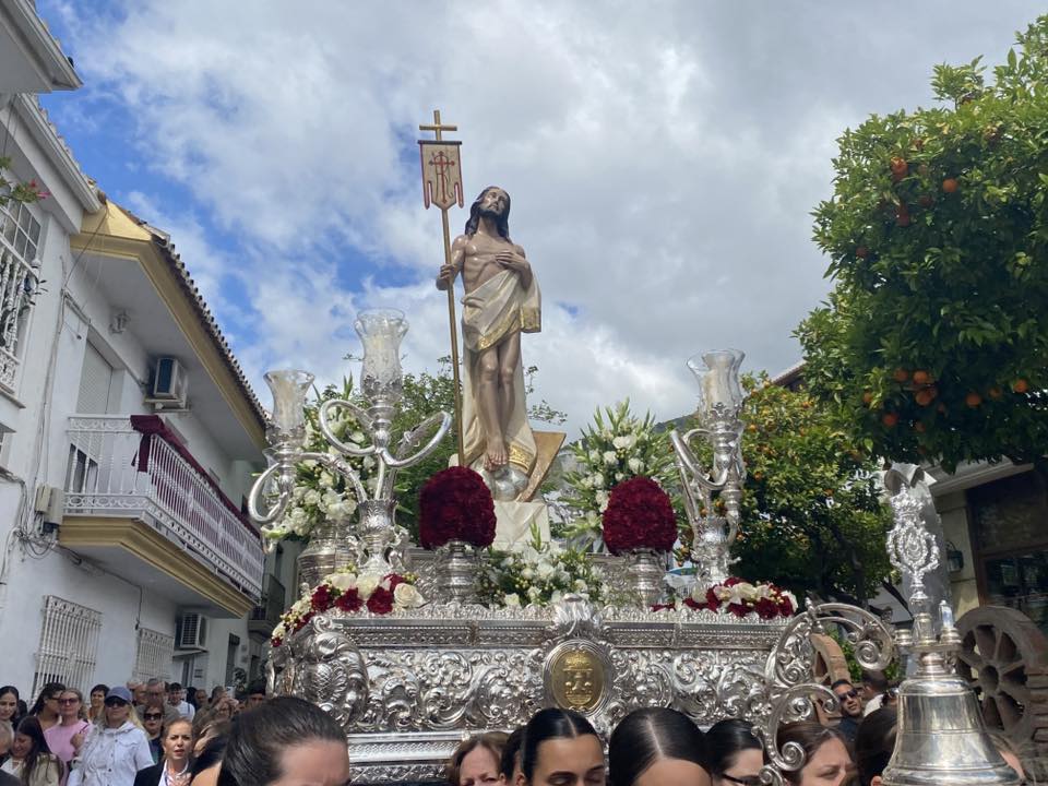 El Santísimo Cristo Resucitado cierra los desfiles procesionales de Benalmádena - Resucitado Benalmadena El Santísimo Cristo Resucitado cierra los desfiles procesionales de Benalmádena