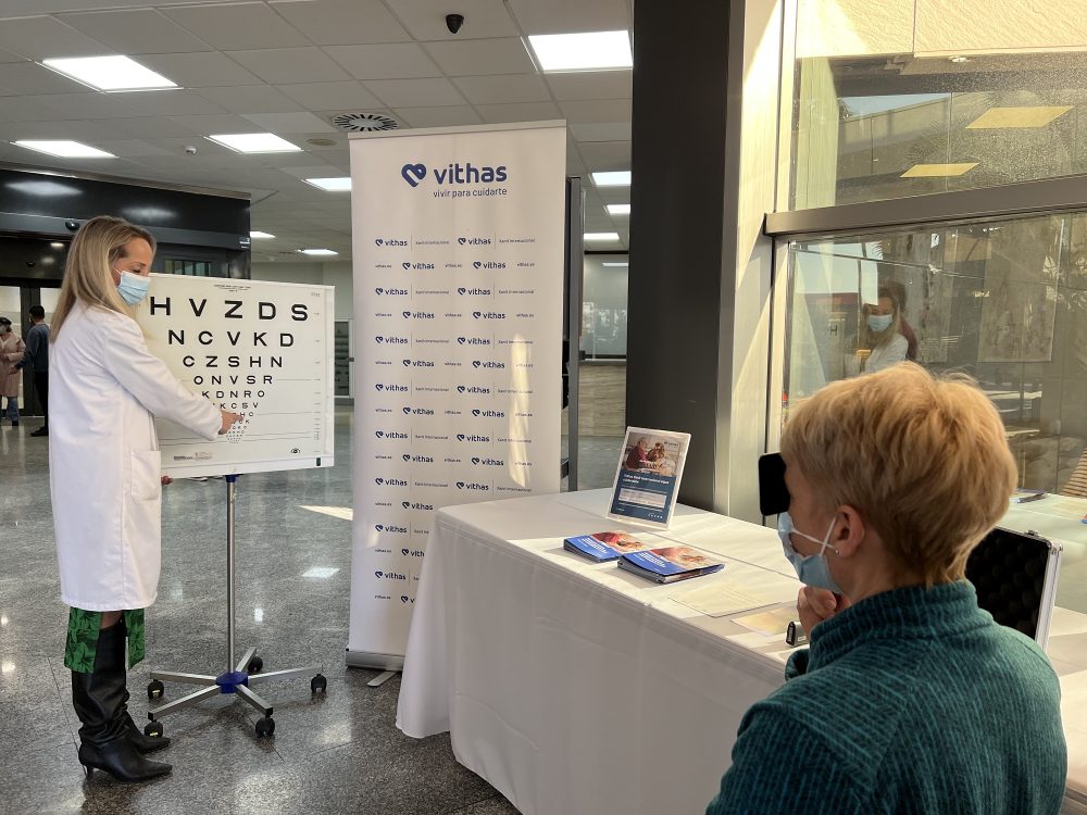 Vithas celebra el Día Mundial de la Salud con pruebas gratuitas y jornadas de sensibilización - Revision oftalmologica DM Salud Vithas Vithas celebra el Día Mundial de la Salud con pruebas gratuitas y jornadas de sensibilización
