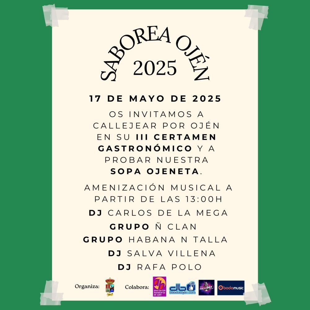 Saborea Ojén 2025: dos días de tapas, sopa popular y música en vivo - 495126600 1028126049509770 3636808254268599184 n Saborea Ojén 2025: dos días de tapas, sopa popular y música en vivo - 495126600 1028126049509770 3636808254268599184 n