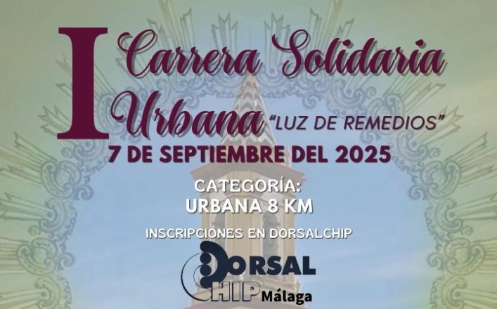 ¡Corre por una buena causa en Estepona! Todo sobre la nueva Carrera Solidaria Luz de Remedios - Cartel I Carrera Solidaria Urbana Luz de Remedios e1747064107856 ¡Corre por una buena causa en Estepona! Todo sobre la nueva Carrera Solidaria Luz de Remedios - Cartel I Carrera Solidaria Urbana Luz de Remedios e1747064107856