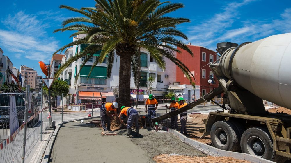 San Pedro Alcántara contará con más de 100 nuevas plazas de aparcamiento a finales de junio - IMG 679 Nuevo aparcamiento en la avenida Oriental de San Pedro Alcántara, Marbella