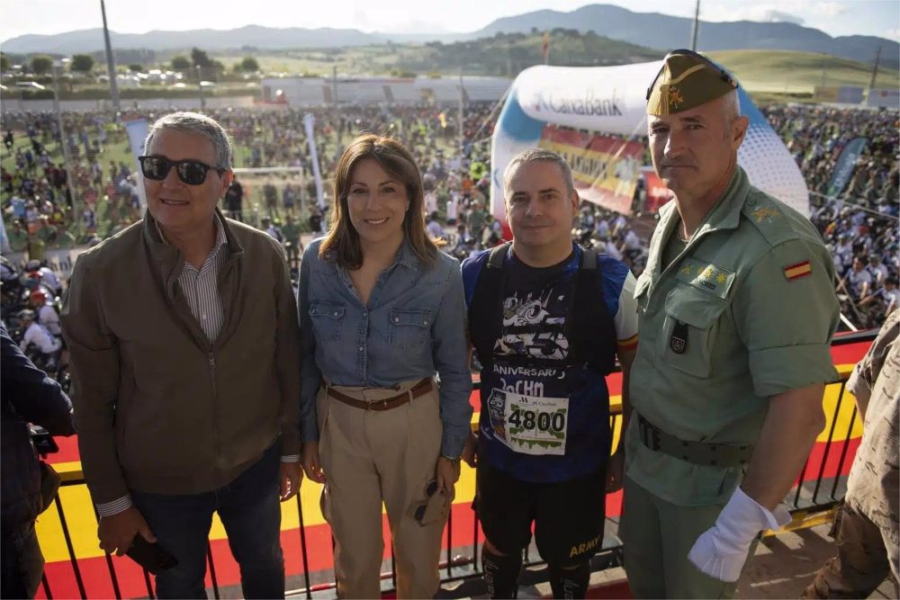 Salado señala la carrera de los 101 kilómetros de la Legión de Ronda como "escaparate magnífico para promoción" - Legion Ronda Salado señala la carrera de los 101 kilómetros de la Legión de Ronda como "escaparate magnífico para promoción" - Legion Ronda
