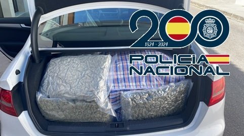 Cae una célula criminal dedicada al tráfico de marihuana en Andalucía: cuatro detenidos y 43 kilos de droga incautados - Operacion Calico Feriada Caudal Operación ‘CálicoFeriadaCaudal’